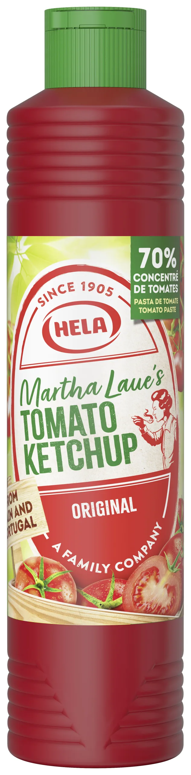 Ketchup Martha Tomate 70% 800ml